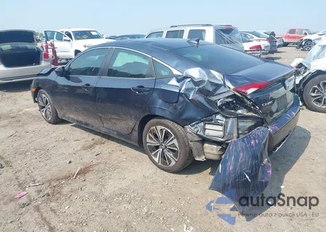 2016 Honda Civic Ex-L из США, поврежденный, VIN 19XFC1F79GE003492